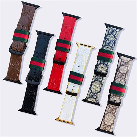 cheap gucci apple watch bands|replacement gucci watch bands.